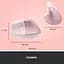 Бездротова миша Logitech Lift Vertical Ergonomic Mouse Wireless/Bluetooth Rose (910-006478) - мініатюра 9