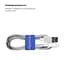 Органайзер для кабеля ArmorStandart Sticky Tape Dark Blue (ARM53957) - мініатюра 2