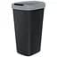 Мусорник Prosperplast Compacta Q с крышкой 25 л черно-серый (60833-429) - миниатюра 1