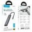 Перехідник HUB Hoco DUP09 (Type-C to HDMI+USB 3.0+USB 2.0+2xType-C+SD/TF) Silver - мініатюра 5