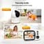 Відеоняня Baby Monitor MB632A Pro цифрова бездротова - мініатюра 7