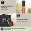 Інфрачервоний обігрівач Blumfeldt Heat Guru Plus (10033691) - мініатюра 3