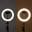 Кільцева світлодіодна LED лампа Arc Ring 10" + tripod 2.1m Black - мініатюра 7