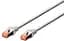 Патч-корд CAT 6 S-FTP 10м AWG 27/7 LSZH сірий Digitus teh0018373 - мініатюра 1