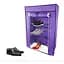 Стелаж тканинний для зберігання взуття Combination Shoe Frame 60X30X90 Фіолетовий - мініатюра 1