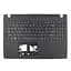 Верхня кришка для Acer TravelMate TMP215-53 TMP215-53G, UA, (Чорний, топкейс+клавіатура, Оригінал) - мініатюра 1