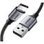 Дата кабель USB 2.0 AM to USB-C 1.5m US288 Aluminum Braid (Black) Ugreen (60127) - миниатюра 1