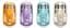 Компьютерная мышь XO M12 Bluetooth wireless transparent Blue teh0022038 - миниатюра 2
