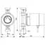 Циркуляционный насос Grundfos Comfort 15-14 BXDT PM (99831281) - миниатюра 3