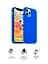 Силиконовый чехол для Apple iPhone 12 Pro/12, ICON2 Case, синий, противоударный, панель, защита всего корпуса, матовая поверхность Soft Touch, выступает над дисплеем, совместим с защитными стеклами и пленками, с микрофиброй, ArmorStandart (ARM61411) - мініатюра 3
