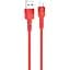 USB Cable Hoco U82 Cool Grace MicroUSB Red 1m - мініатюра 1