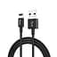 USB Cable Hoco X23 Skilled Lightning Black 1m - мініатюра 3