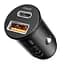 Автомобільний зарядний пристрій Proove Tiny Power Pro 65W (USB + Type-C) black (ACTP65110001) - мініатюра 1
