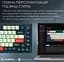 Клавіатура ігрова механічна GamePro MK-266-BL Asgard Yord Keychron Super Red Switch Bluetooth 5.2/2.4 ГГц/USB Blue - мініатюра 10