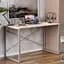 Письменный стол Ferrum-decor Серии Коннект 75x120x60 серый ДСП Дуб Сан-Марино 16мм (FRD-104214) - миниатюра 1
