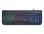 Клавіатура Real-El Comfort 7001 Backlit, чорний, USB, мембранна, підсвічування клавіш з регулюванням рівня яскравості, 104 кнопки - мініатюра 1