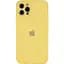 Чохол Silicone Case Full Camera Protective AA для Apple iPhone 14 Pro 6.1" Жовтий / Yellow - мініатюра 1