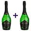 Вино игристое Mondoro Brut белое брют 0.75 л х 2 шт. в подарунковій упаковці - миниатюра 1