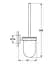 Туалетний йоржик у комплекті Grohe Essentials 1024682430 Чорний матовий - мініатюра 3