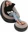 Надувне крісло з пуфом Air Sofa (велюрове покриття) - мініатюра 5