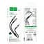 Кабель Hoco UPA21 2 в 1 3.5 headset audio adapter cable male to 2 female Темно-сірий - мініатюра 2