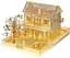 Колекційна модель PIECECOOL XiaomiNI VILLA, GOLD VERSION P028-G - мініатюра 1