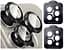 Защитное стекло на камеру DK для Apple iPhone 13 Pro Lens Metal Ring Eagle Eye 015729 black 2 шт. - миниатюра 2