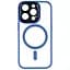 Чохол Creative TPU PC Metal Calais MagSafe Apple iPhone 14 Pro Light Blue - мініатюра 1