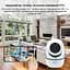 IP-камера поворотная XON SmartCam Wi-Fi 1080P (ETWEW21YW 3664) Белая - миниатюра 6