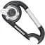 Брелок-карабін Munkees Carabiner Led with Bottle Opener Black (1012-1089-BK) - мініатюра 1