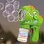 Пістолет з мильними бульбашками H007 Dinosaur + bottle 50ml Green - мініатюра 2