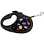 Повідець-рулетка для собак Waudog R-leash, малюнок "NASA", XS, до 12 кг, 3 м, світловідбиваюча стрічка чорний - мініатюра 3