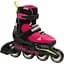 Ролики Rollerblade Microblade 2023 36.5-40 Pink/Green (1012-07221900-8G9-36.5-40) - мініатюра 1