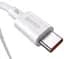 Кабель Baseus Superior Series 2 Fast Charging Cable Type-C to Type-C 100W 1m P10365200211-03 White - мініатюра 3