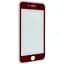 Захисне скло DK Full Cover matt для Apple iPhone 7 Plus/8 Plus red - мініатюра 1