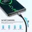 Дата кабель USB 2.0 AM to Type-C 2.0m US288 Aluminum Braid Black Ugreen (60128) - мініатюра 2