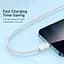 Кабель Baseus Dynamic Series Fast Charging Cable USB to Lightning 2.4A 2m CALD000502 White - миниатюра 4