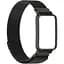 Ремешок-бампер DK для Xiaomi Mi Band 7 Pro Metal Milanese Loop Magnetic (black) - миниатюра 1