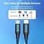 Кабель для синхронізації Vention USB Type C - Micro USB 0.5 м Black (COVBD) - мініатюра 5