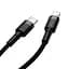 Кабель Baseus Cafule Cable Type-C to Lightning PD 18W 1m CATLKLF-G1 Black - миниатюра 2