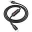 USB Cable Hoco S13 Central control Lightning Black 1m (with display timer) - мініатюра 3