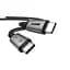 Дата кабель USB-C to USB-C 1.0m USB4 40Gbps 240W 8K60Hz black Armorstandart (ARM81921) - мініатюра 2