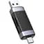 Кард-ридер ORICO TF+SD Dual Port USB2.0 - мініатюра 1