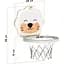Баскетбольний кошик Mealux Sonic (KD-H012 White) - мініатюра 2