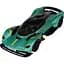Автомодель - Aston Martin Valkyrie зелений 1:18 (250938AMVKSG) - мініатюра 1