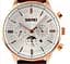 Чоловічий годинник Skmei 9117 Gold Brown класичні - мініатюра 3