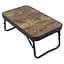 Складной стол Bo-Camp Woodbine Compact 56x34 cm Black/Wood look (1404190) - миниатюра 3