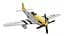 Конструктор Airfix літак Mustang P-51D Quickbuild багатобарвний J6016 - мініатюра 2
