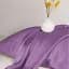 Простыня на резинке MirSon Satin Light Pro 10-012 Violet 70x140 см (2200010174526) - миниатюра 4
