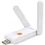 Бездротовий мережевий адаптер Wi-Fi-USB Merlion LV-UAC03D, RTL8811CU, з 2-ма антенами 10см, 802.11bgn, 600MB, 2.4 GHz, Blister - мініатюра 1